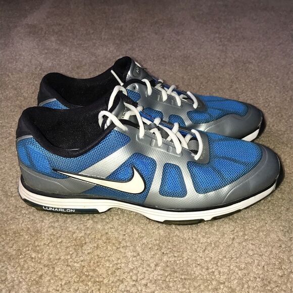Nike Lunarlon Ascend Hyperfuse 2011 Men’s‎ Shoes  483841-400 Size 9.5 Nice! - Picture 1 of 6